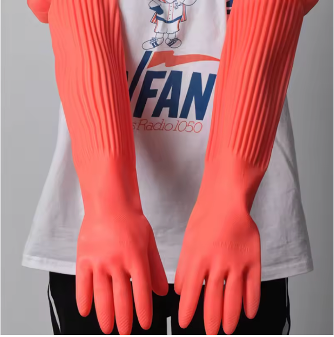 Premium Silicone Cleaning Gloves for Kitchen & Bathroom