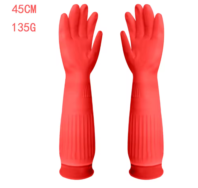 Premium Silicone Cleaning Gloves for Kitchen & Bathroom